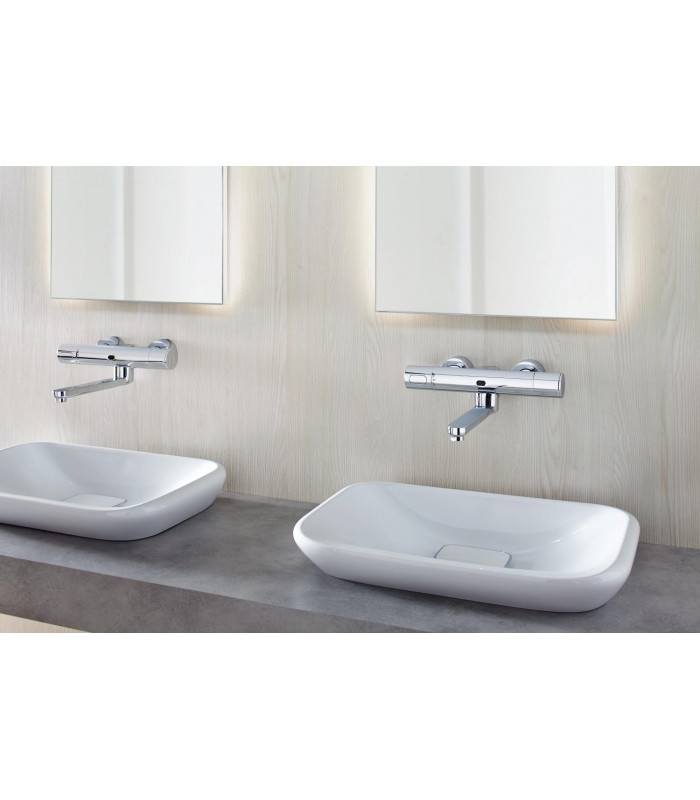 Compra online Termostato de lavatório Grohe Eurosmart Cosmopolitan E 1/2"
Cromado infravermelho eletrônico (36332000) en oferta al mejor precio