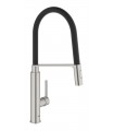 Grohe Feel Monomando de fregadero 1/2" Supersteel (31489DC0)
