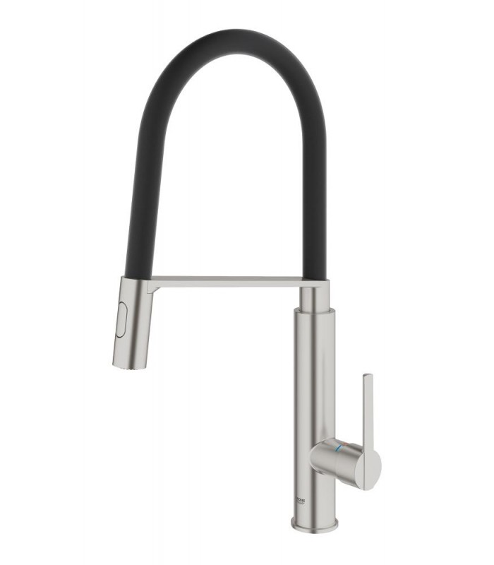 Compra online Grohe Feel Monomando de fregadero 1/2" Supersteel (31489DC0) en oferta al mejor precio