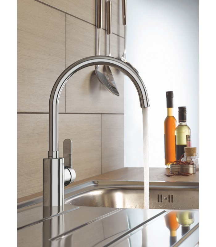 Compra online Grohe Get Monomando de fregadero 1/2" Cromo (31494001) en oferta al mejor precio