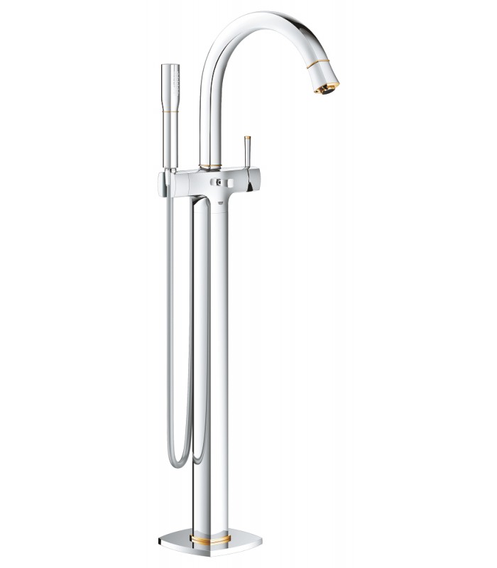 Compra online Grohe Grandera Monomando para baño ducha 1/2"Montado a suelo cromo/ oro (23318IG0) en oferta al mejor precio