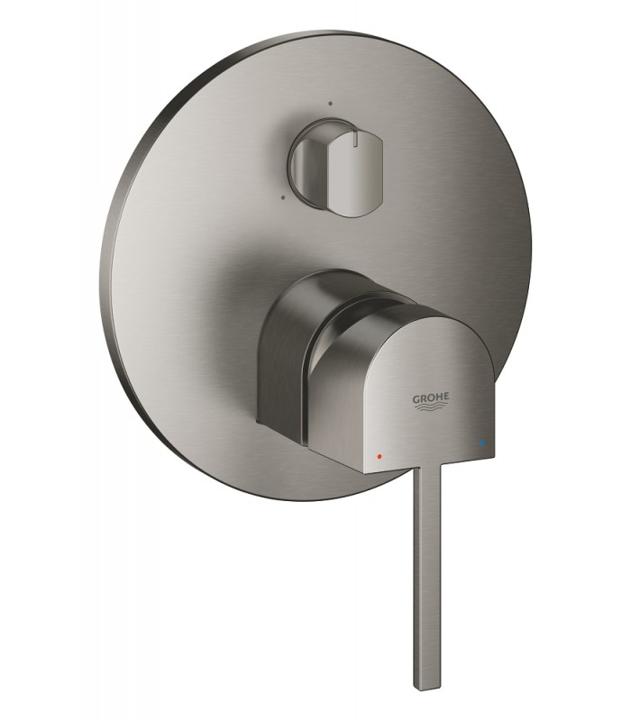 Compra online Grohe GROHE Plus Monomando con inversor de 3 vías. Brushed hard graphite (Grafito cepillado) (24093AL3) en oferta al mejor precio