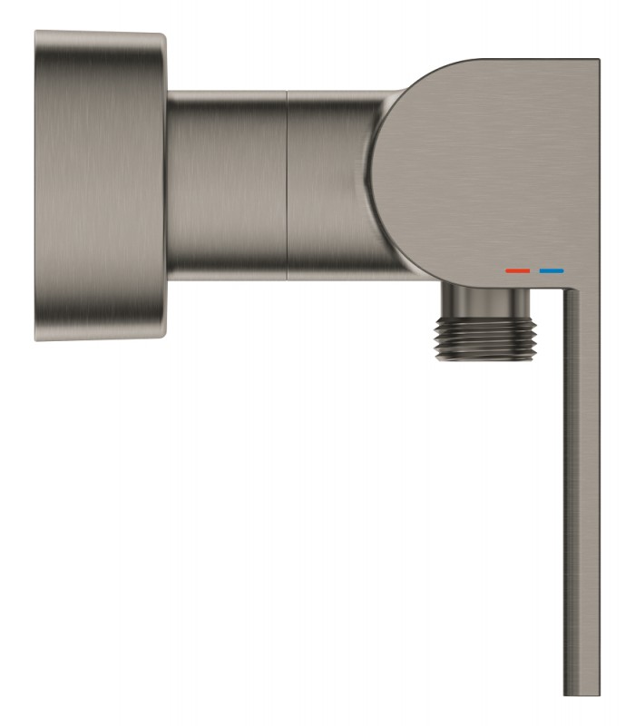Compra online Misturador monocomando de chuveiro Grohe GROHE Plus 1/2" grafite duro escovado (33577AL3) en oferta al mejor precio