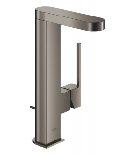 Misturador monocomando para lavatório Grohe GROHE Plus 1/2" L-size Grafite duro escovado (23851AL3)