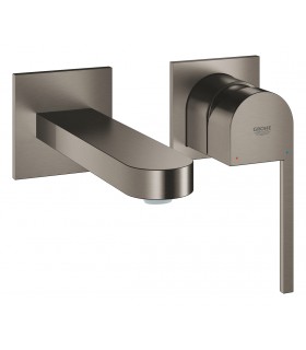 Misturador monocomando para lavatório Grohe GROHE Plus de parede 1/2" Tamanho M Grafite duro escovado (29303AL3)