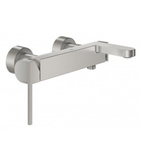 Grohe GROHE Plus Monomando para baño 
y ducha 1/2" Supersteel (33553DC3)