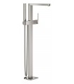 Misturador monocomando para banheira e chuveiro Grohe GROHE Plus 1/2" Supersteel de montagem no chão (23846DC3)