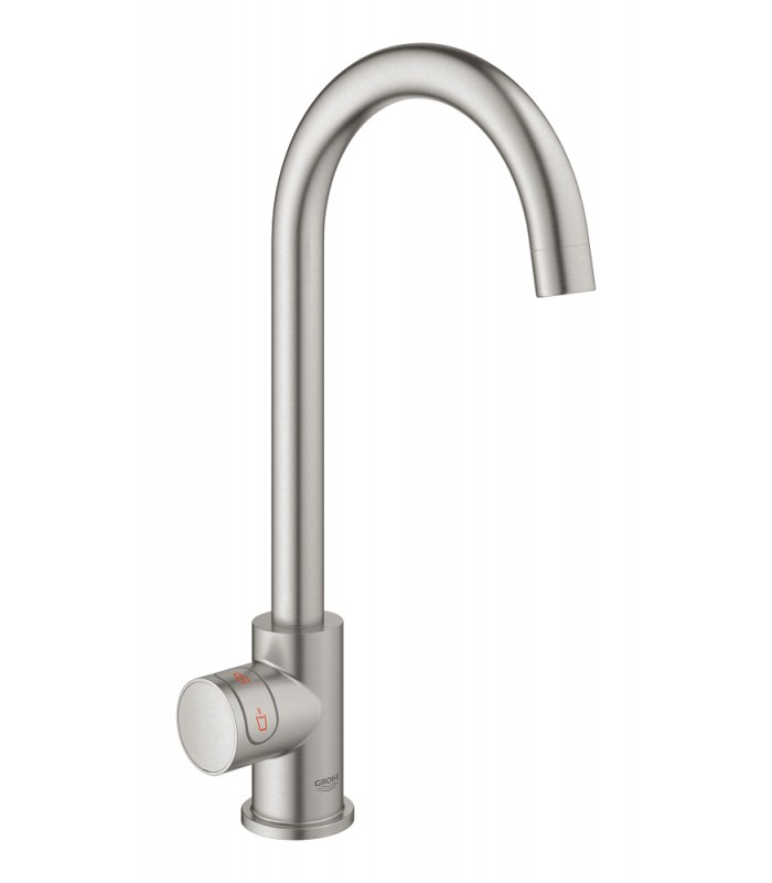Compra online Torneira e aquecedor de pia Grohe GROHE Red Mono tamanho M Supersteel (30085DC1) en oferta al mejor precio