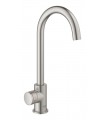 Torneira e aquecedor de pia Grohe GROHE Red Mono tamanho M Supersteel (30085DC1)