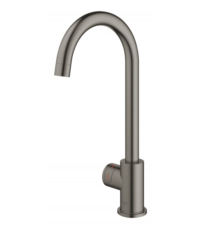 Compra online Misturador e aquecedor de pia de cozinha Grohe GROHE Red Mono Tamanho M Grafite duro escovado (30085AL1) en oferta al mejor precio