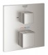 Grohe Grohtherm Cube Termostato para baño ducha para dos salidascon cierre e inversor integrado Supersteel (24155DC0)