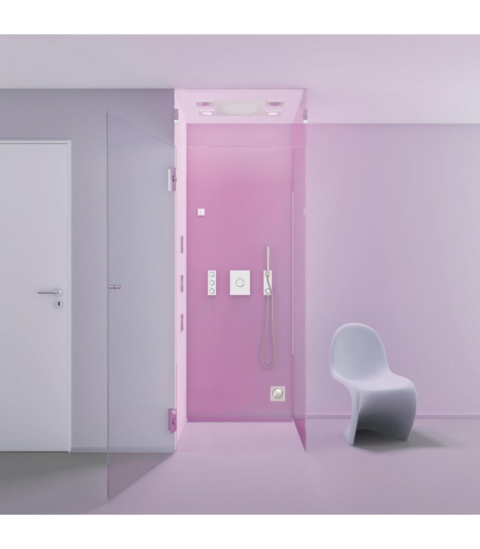 Compra online Placa Grohe Grohtherm F com torneira tripla Cromada (27625000) en oferta al mejor precio