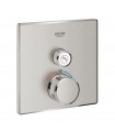Grohe Grohtherm SmartControl Termostato de ducha para 1 salida con llave de corte Supersteel (29123DC0)