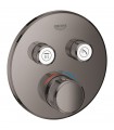 Termostato embutido Grohe Grohtherm SmartControl com 2 válvulas Grafite duro (Grafite brilhante) (29119A00)