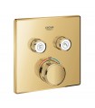 Termostato oculto Grohe Grohtherm SmartControl com 2 válvulas Cool Sunrise (ouro brilhante) (29124GL0)