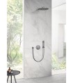 Termostato embutido Grohe Grohtherm SmartControl com 3 válvulas Grafite duro escovado (29121AL0)