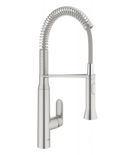 Misturadora monocomando para lava-loiça Grohe K7 1/2" Supersteel (31379DC0)