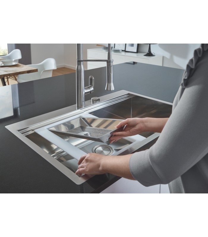 Compra online Misturadora monocomando para lava-loiça Grohe K7 1/2" Supersteel (31379DC0) en oferta al mejor precio
