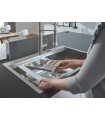 Misturadora monocomando para lava-loiça Grohe K7 1/2" Supersteel (31379DC0)