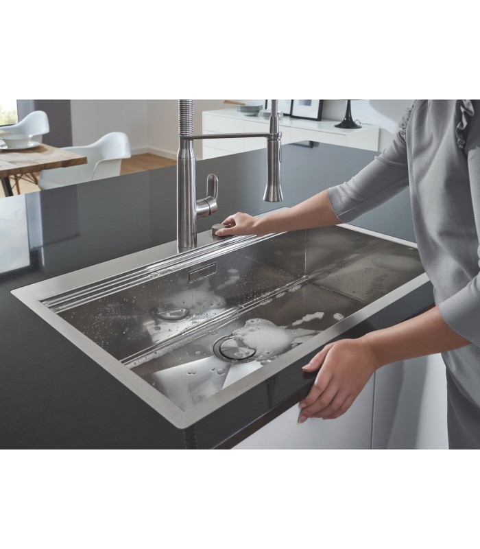 Compra online Misturadora monocomando para lava-loiça Grohe K7 1/2" Supersteel (31379DC0) en oferta al mejor precio