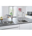 Misturadora monocomando para lava-loiça Grohe K7 1/2" Supersteel (31379DC0)