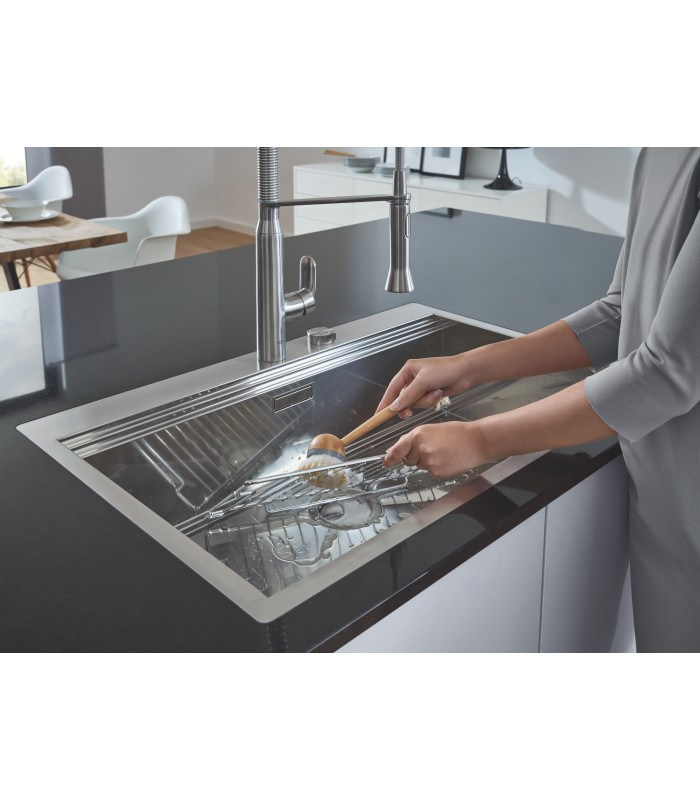 Compra online Misturadora monocomando para lava-loiça Grohe K7 1/2" Supersteel (31379DC0) en oferta al mejor precio