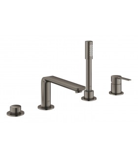 Grohe Lineare Combinación monomando
para baño y ducha 1/2" Brushed hard graphite (Grafito cepillado) (19577AL1)