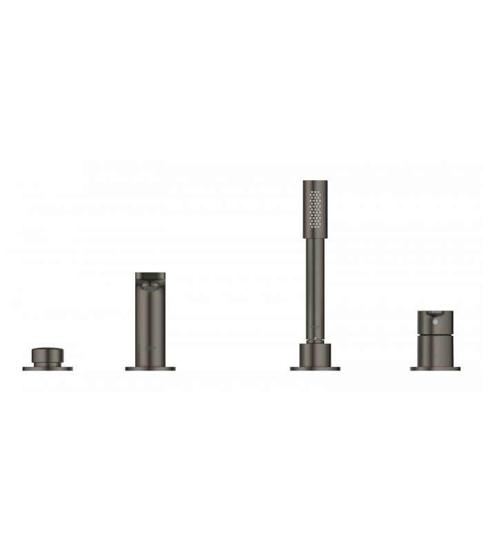 Compra online Combinação monocomando Grohe Lineare
para banheira e chuveiro 1/2" grafite duro escovado (19577AL1) en oferta al mejor precio
