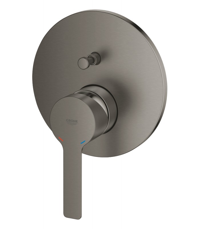 Compra online Grohe Lineare Monomando con inversor de 2 vías. Brushed hard graphite (Grafito cepillado) (24064AL1) en oferta al mejor precio
