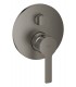 Misturador monocomando Grohe Lineare com desviador de 3 vias. Grafite duro escovado (24095AL1)