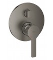 Misturador monocomando Grohe Lineare com desviador de 3 vias. Grafite duro escovado (24095AL1)