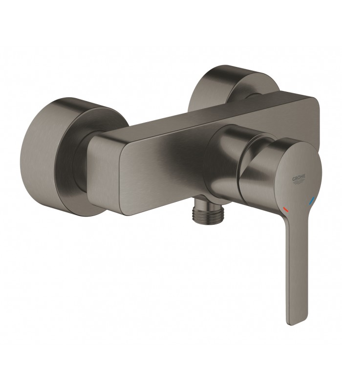 Compra online Misturador monocomando de chuveiro Grohe Lineare 1/2" grafite duro escovado (33865AL1) en oferta al mejor precio
