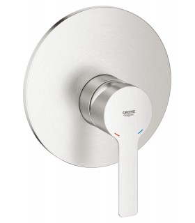 Misturador monocomando de chuveiro Grohe Lineare 1/2" Supersteel (19296DC1)