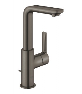 Grohe Lineare Monomando de lavabo de 1/2"
Tamaño L Brushed hard graphite (Grafito cepillado) (23296AL1)