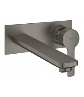 Grohe Lineare Monomando de lavabo mural 1/2"
Tamaño L Brushed hard graphite (Grafito cepillado) (23444AL1)