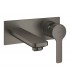 Grohe Lineare Monomando de lavabo mural 1/2"
Tamaño M Brushed hard graphite (Grafito cepillado) (19409AL1)