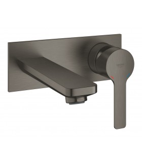 Grohe Lineare Monomando de lavabo mural 1/2"
Tamaño M Brushed hard graphite (Grafito cepillado) (19409AL1)