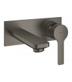 Grohe Lineare Monomando de lavabo mural 1/2"
Tamaño M Brushed hard graphite (Grafito cepillado) (19409AL1)