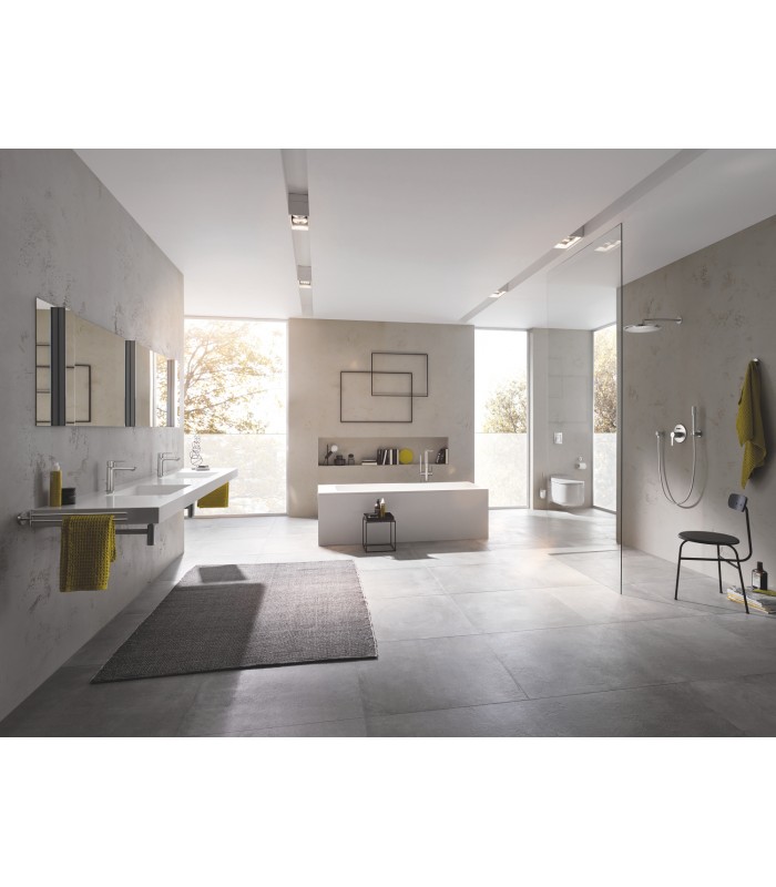 Compra online Grohe Lineare Monomando para baño 
y ducha 1/2" Supersteel (19297DC1) en oferta al mejor precio
