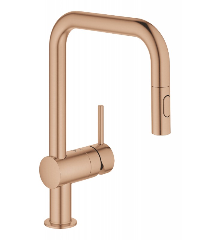 Compra online Grohe Minta Monomando de fregadero 1/2" Brushed warm sunset (Cobre cepillado) (32322DL2) en oferta al mejor precio