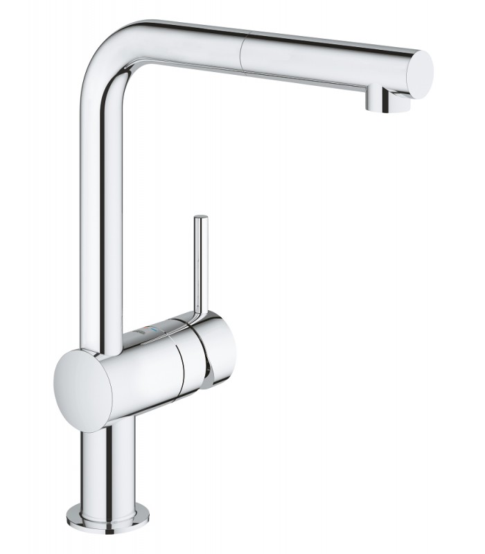Compra online Misturadora monocomando para lavatório Grohe Minta 1/2" Cromada (31397000) en oferta al mejor precio