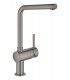 Grohe Minta Monomando de fregadero 1/2" Brushed hard graphite (Grafito cepillado) (31375AL0)