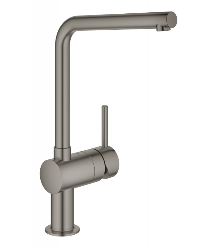 Compra online Grohe Minta Monomando de fregadero 1/2" Brushed hard graphite (Grafito cepillado) (31375AL0) en oferta al mejor precio