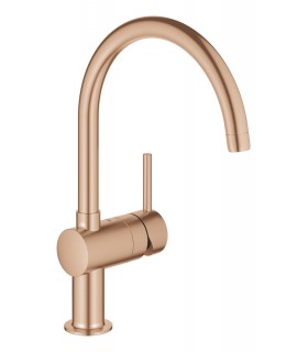 Grohe Minta Monomando de fregadero 1/2" Brushed warm sunset (Cobre cepillado) (32917DL0)