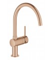 Grohe Minta Monomando de fregadero 1/2" Brushed warm sunset (Cobre cepillado) (32917DL0)