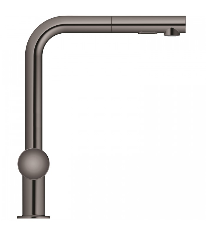 Compra online Misturadora monocomando para lavatório Grohe Minta 1/2" Grafite duro (Grafite brilhante) (30274A00) en oferta al mejor precio