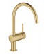 Grohe Minta Monomando de fregadero 1/2" Brushed cool sunrise (Oro cepillado) (32917GN0)