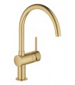 Misturador monocomando para lavatório Grohe Minta 1/2" escovado cool sunrise (dourado escovado) (32917GN0)