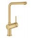 Misturador monocomando para lavatório Grohe Minta 1/2" escovado cool sunrise (dourado escovado) (31375GN0)