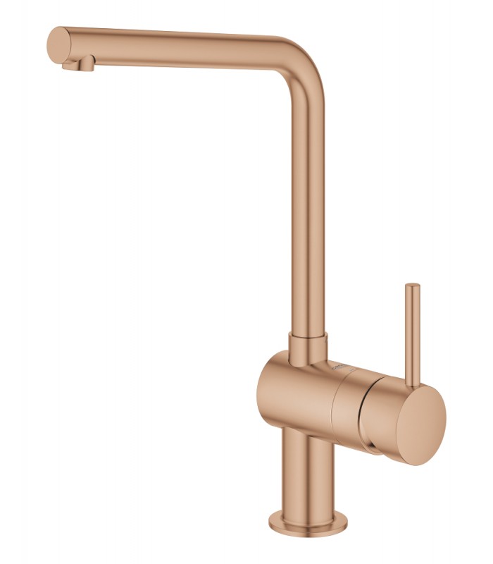 Compra online Misturador monocomando para lavatório Grohe Minta 1/2" escovado cool sunrise (dourado escovado) (31375GN0) en oferta al mejor precio
